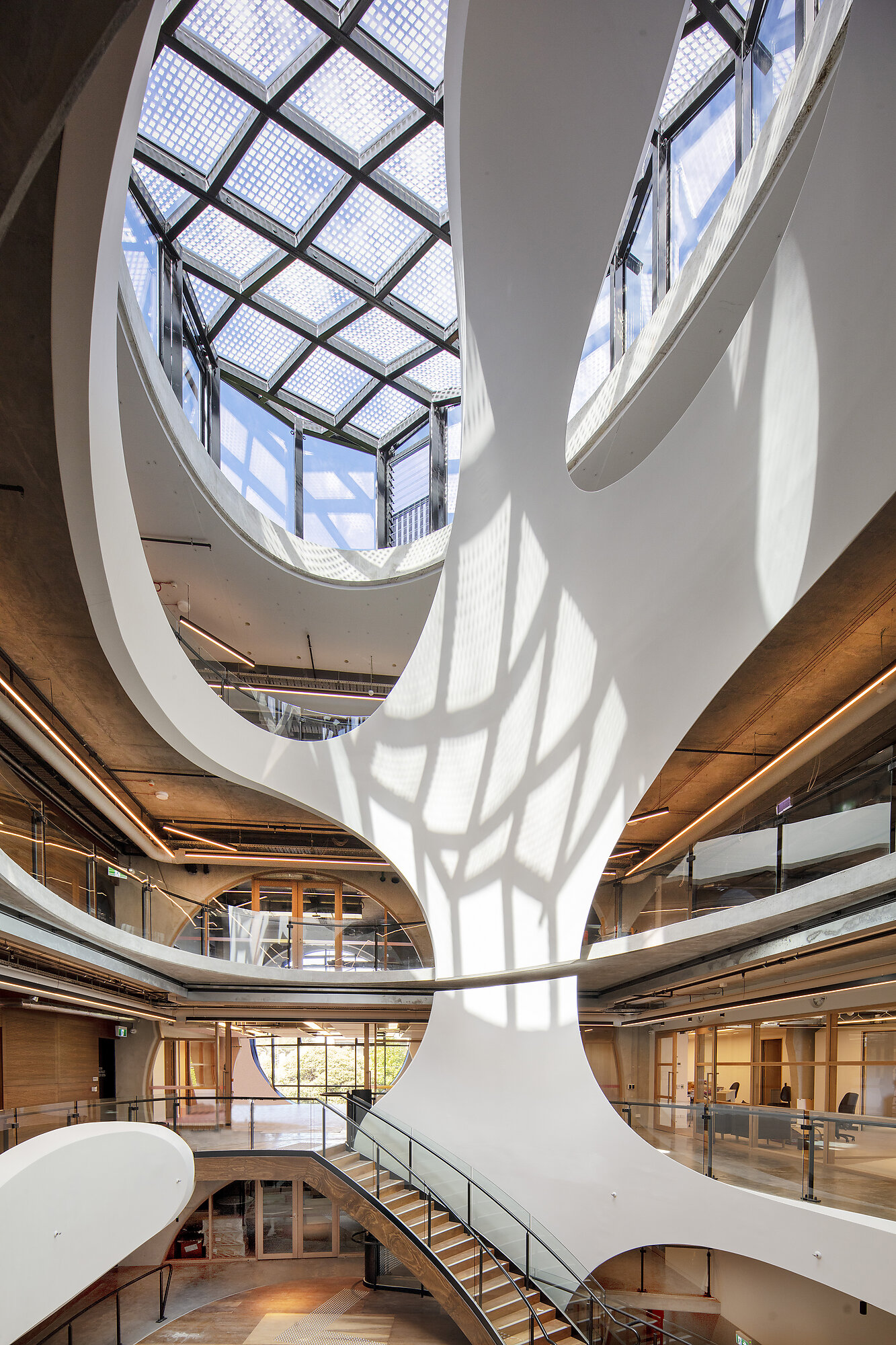 Interior photograph of Victorian Pride Centre by John Gollings